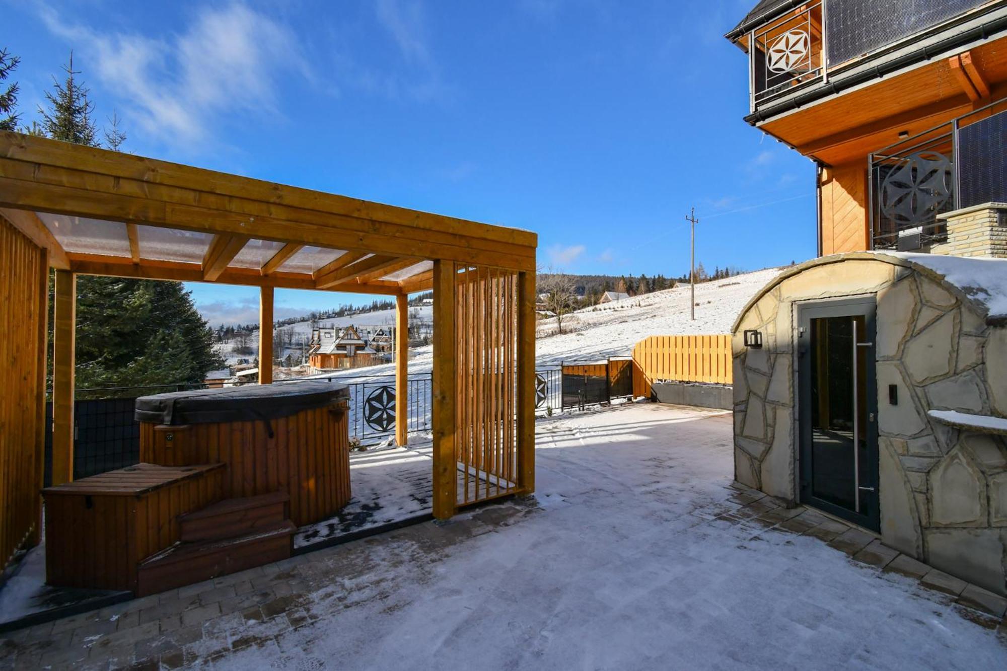 Salamandra Spa Jacuzzi, Sauny, Teznia, Panorama Tatr Kościelisko Exterior foto